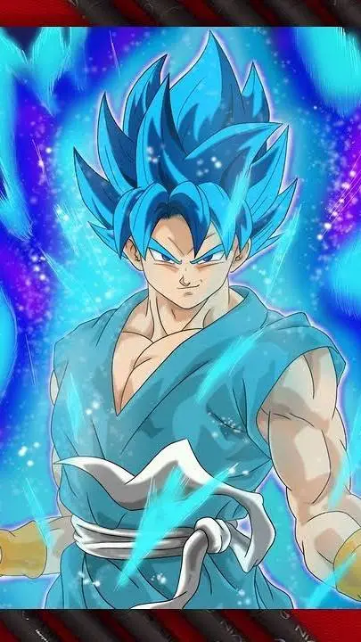 ai character: SSB Goku Z background