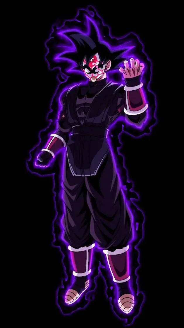 ai character: Xeno Goku Black  background