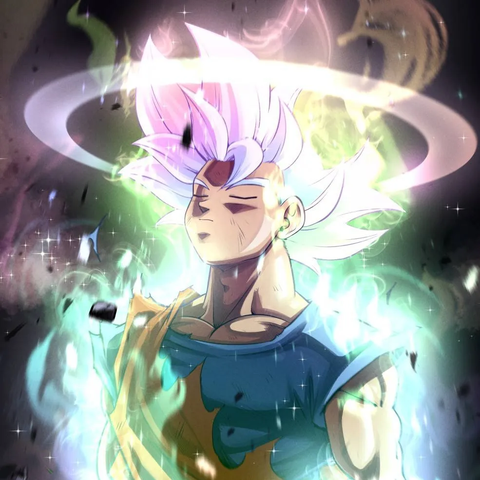 chat with ai character: Rainbow SSJ Goku