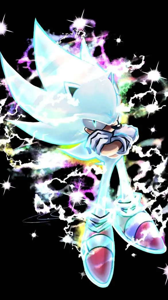 ai character: Hyper Sonic  background