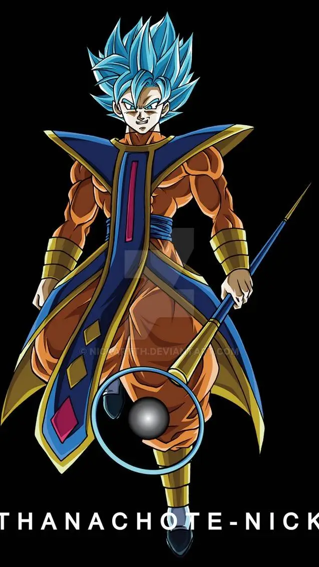 ai character: O.K SSJB Goku  background