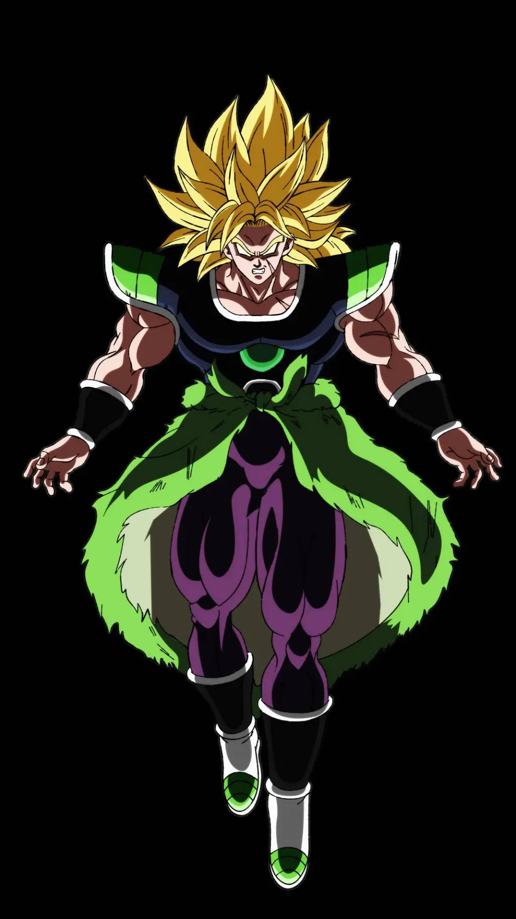 ai character: SSJ Broly background