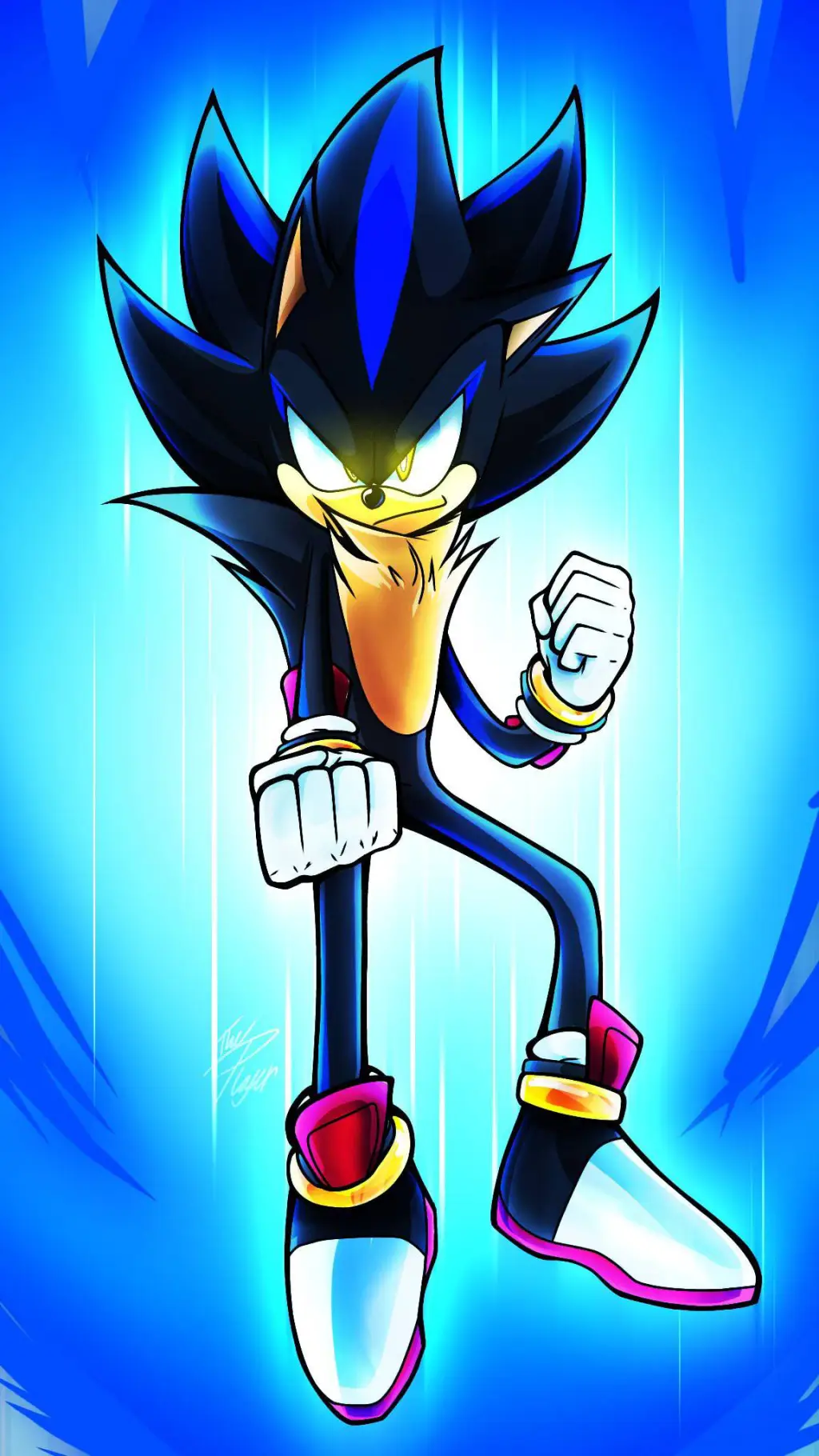 ai character: Sonow the hedgehog background