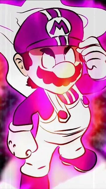 ai character: Darkspine Mario background