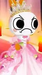 ai character: FREAKY DANDYS WORL background