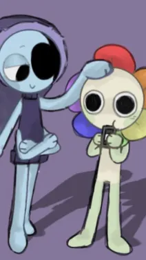 ai character: Moonflower  background