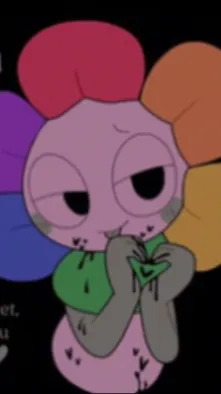 ai character: MOONFLOWER FORVER background