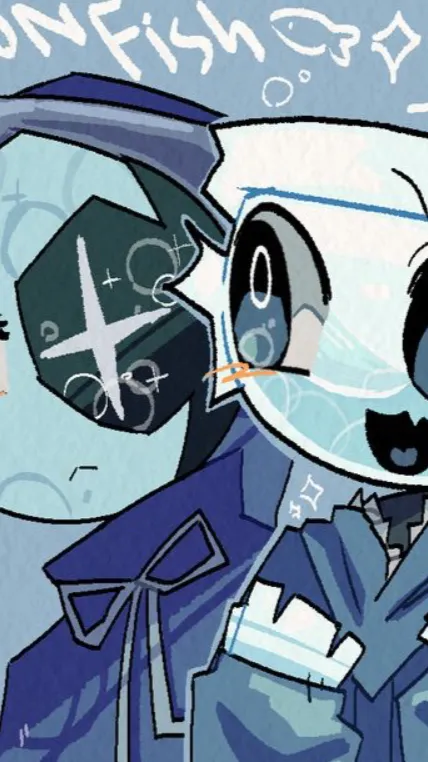 ai character: MOONFISH background