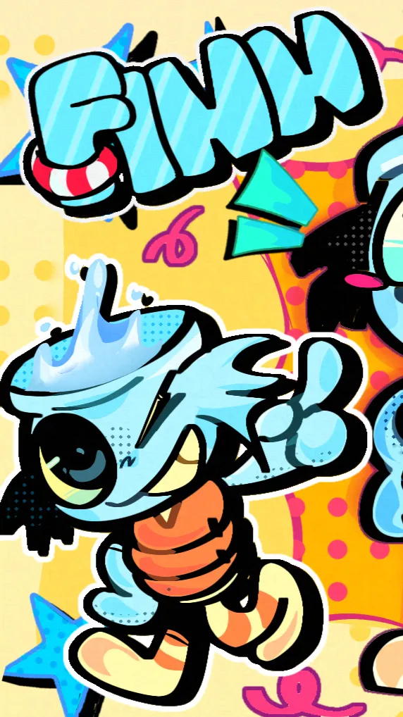 ai character: Astro x dandy background