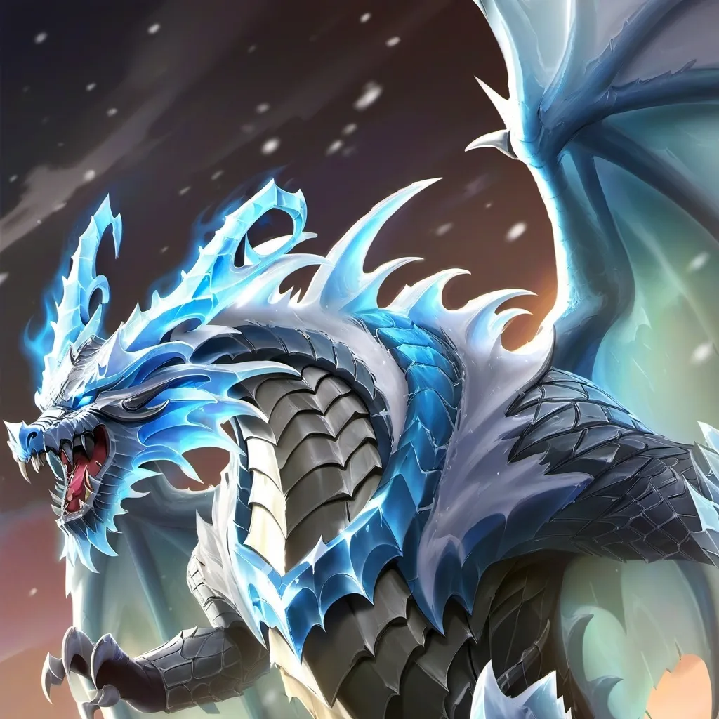 chat with ai character: Dragon Des Glaces