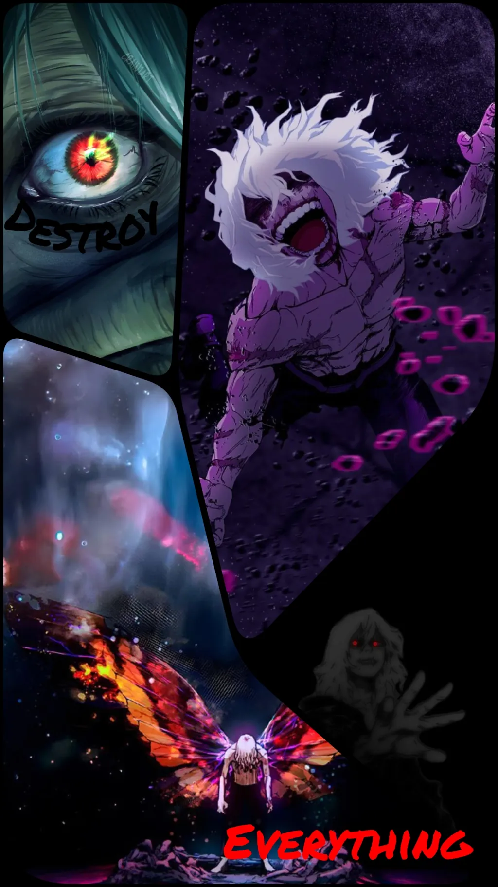 ai character: Tomura Shigaraki background