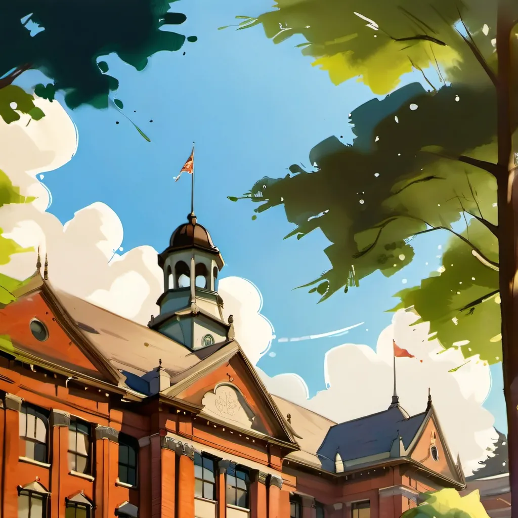 chat with ai character: New school 