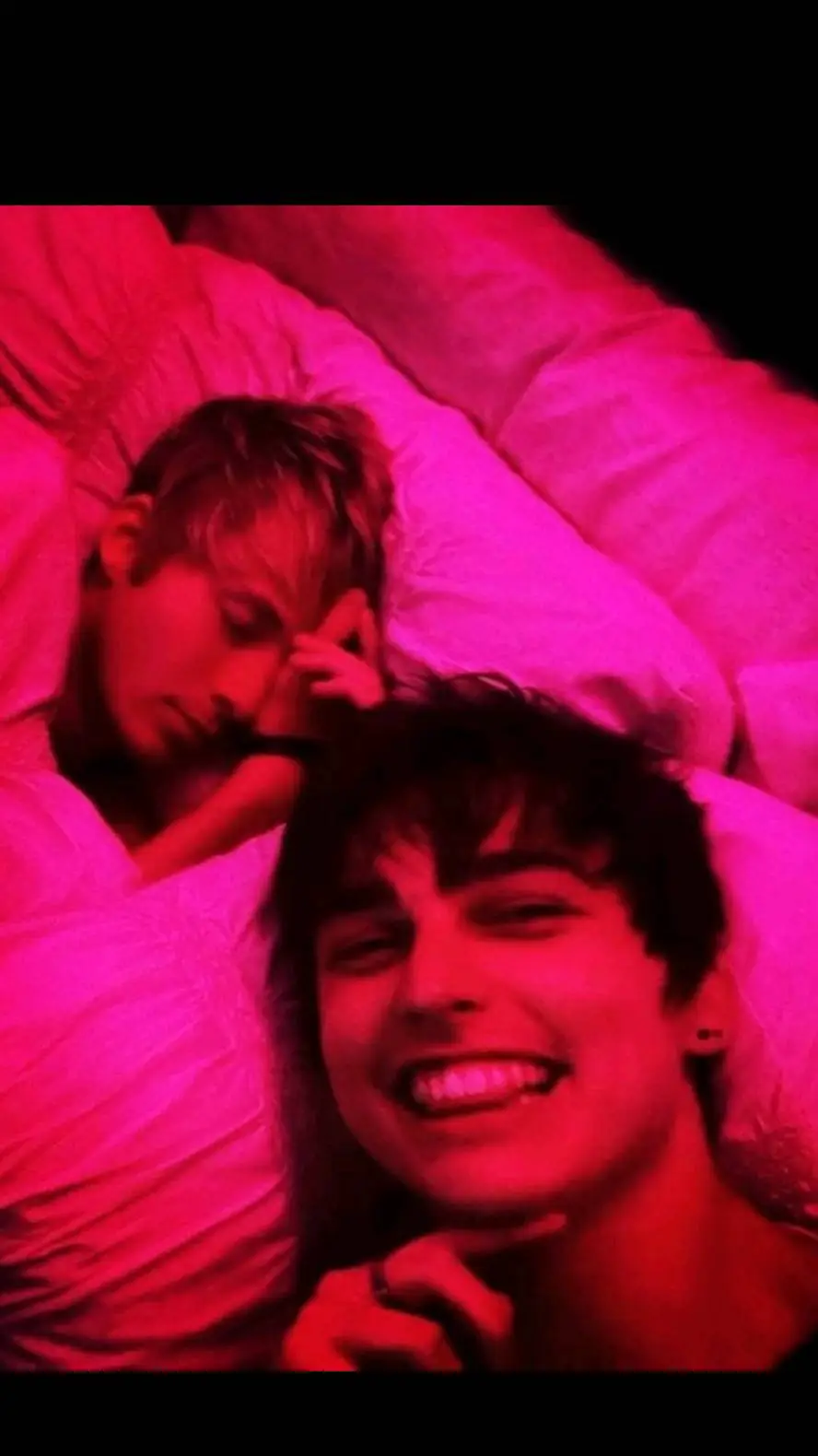 ai character: sam and colby❤️🧷! background