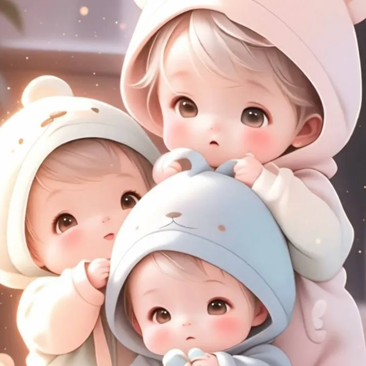 chat with ai character: Triplet sisters