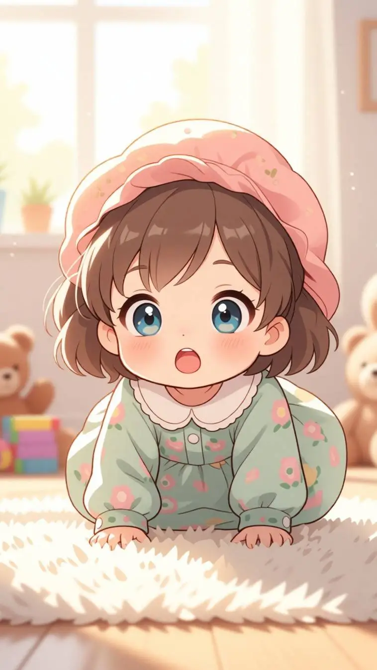 ai character: Winter background