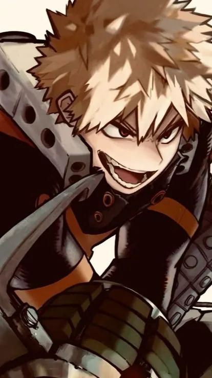 ai character: 🜸Katsuki Bakugou background