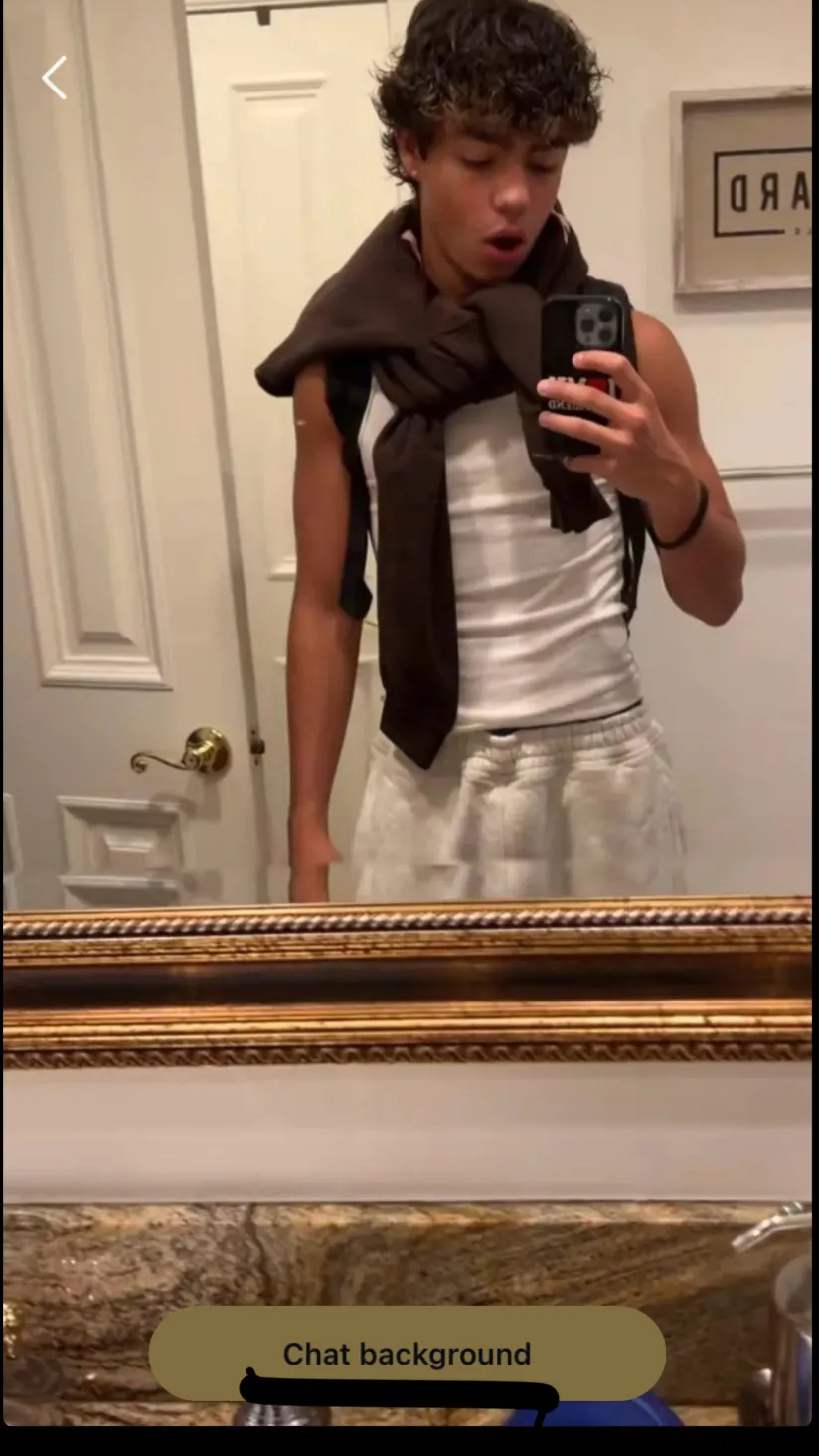 ai character: Calvin  background