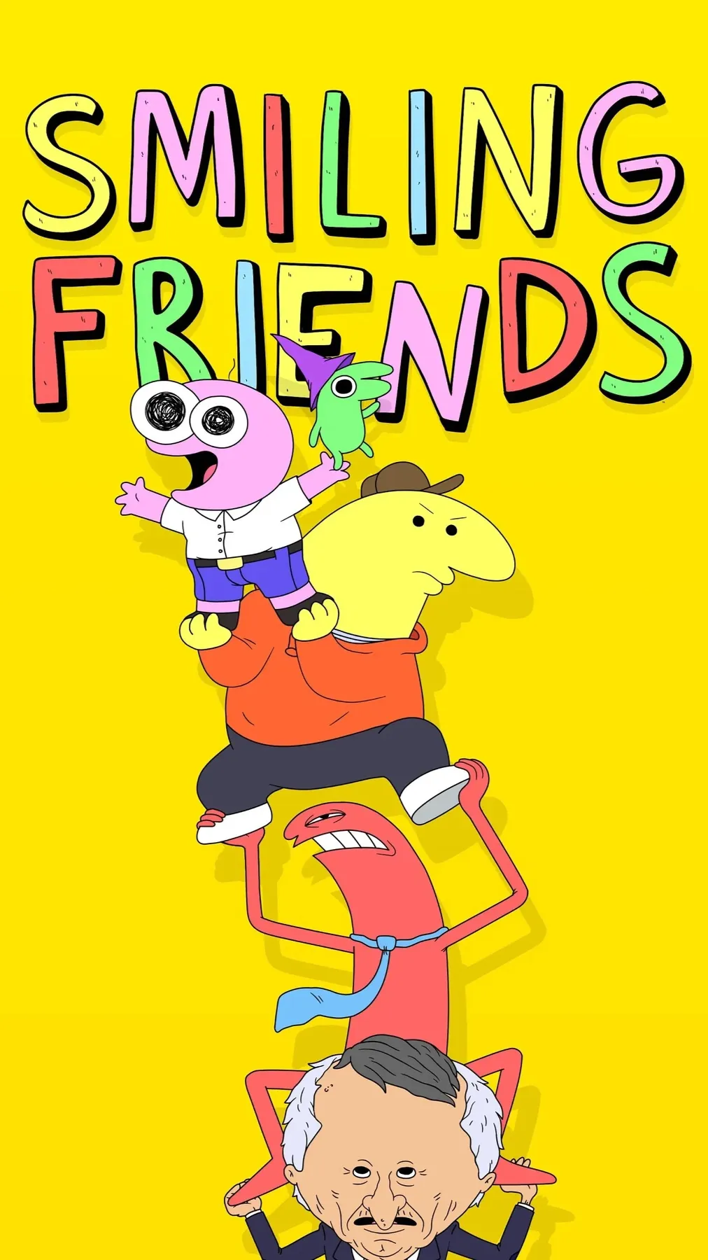 ai character: Smiling Friends background