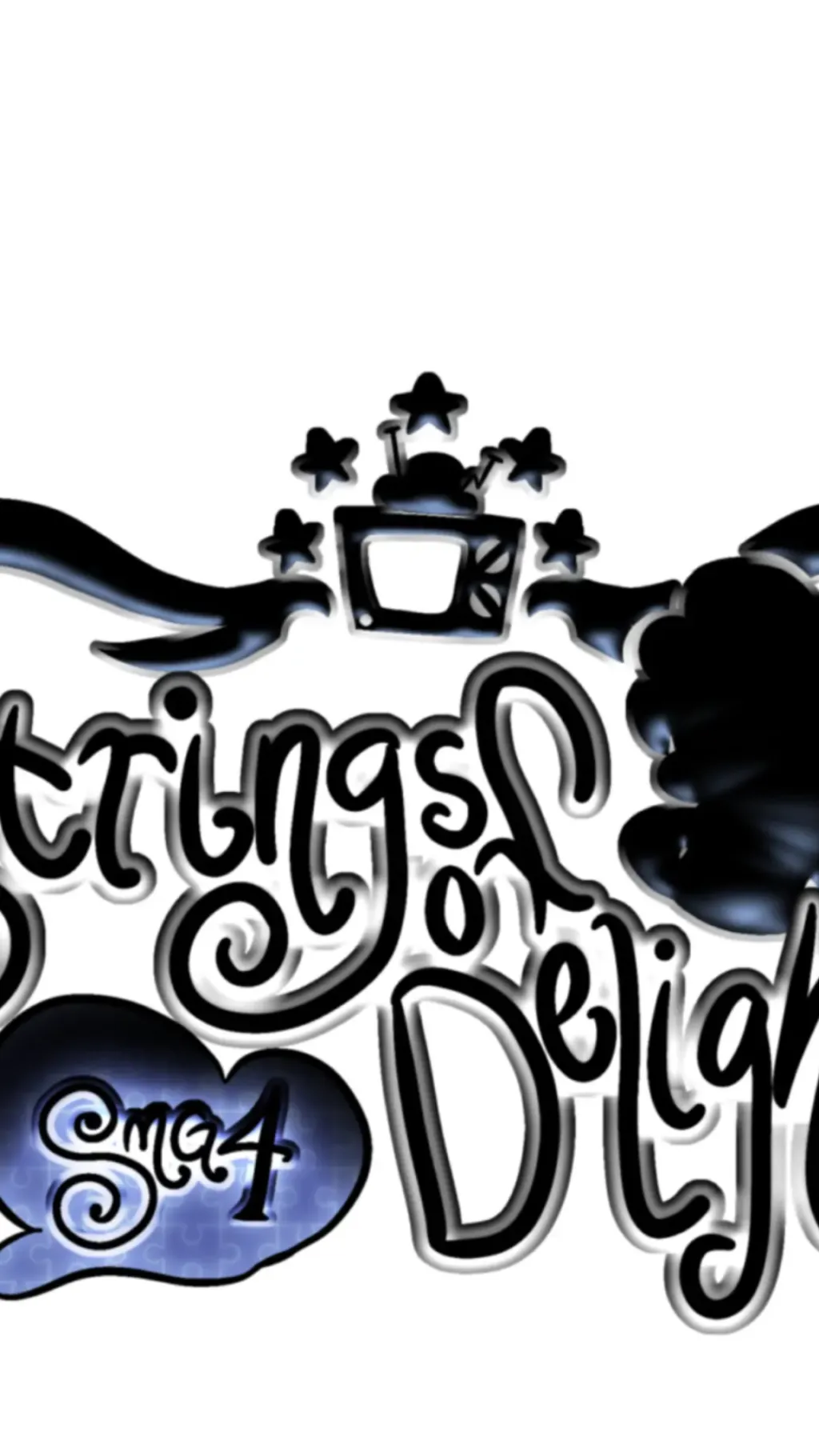 ai character: Strings of Delight background