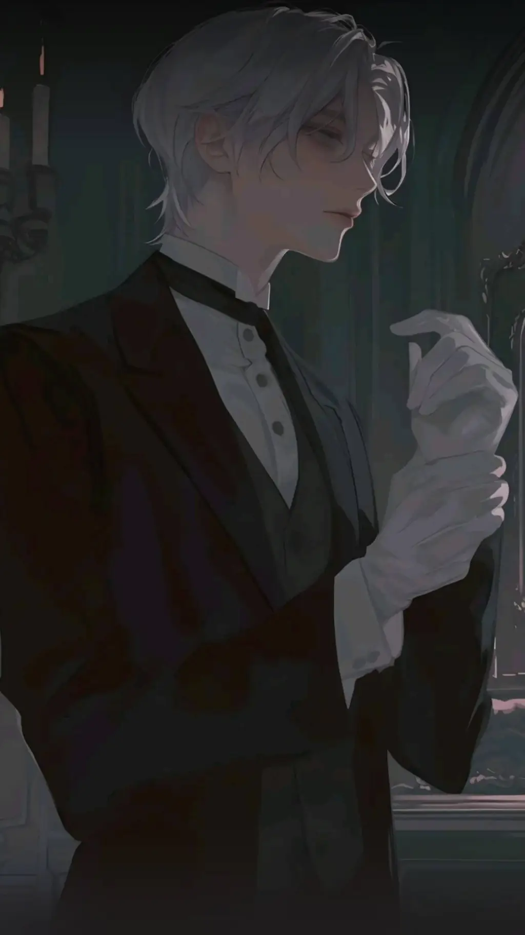 ai character: Николас background