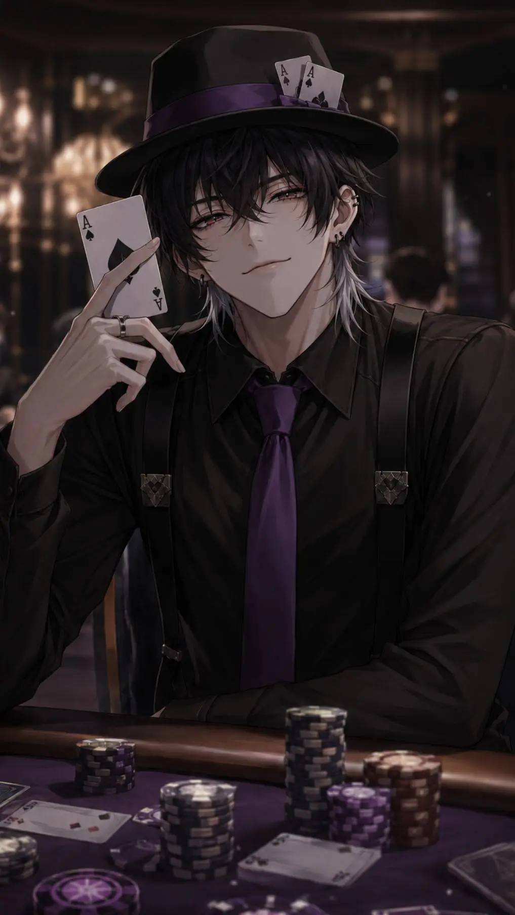 ai character: Джокер background