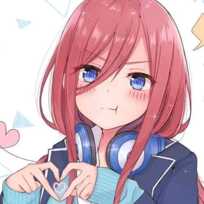 chat with ai character: Miku Nakano 