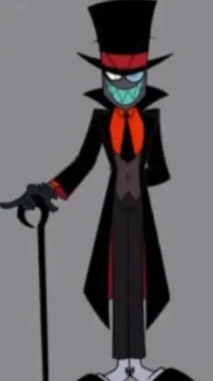 ai character: BLACK HAT😈 background