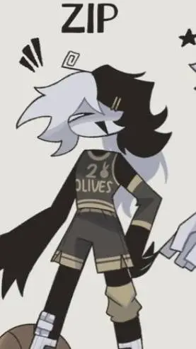 ai character: Zip*Basketball AU* background