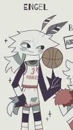 ai character: Engel BasketballAU background