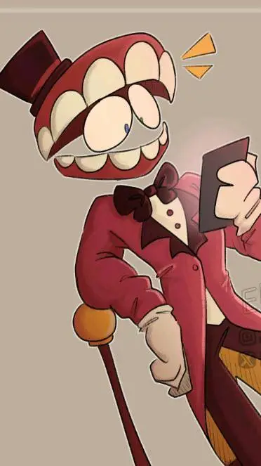 ai character: Caine *TADC* background