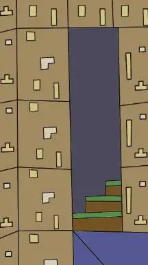 ai character: A Minecraft movie background