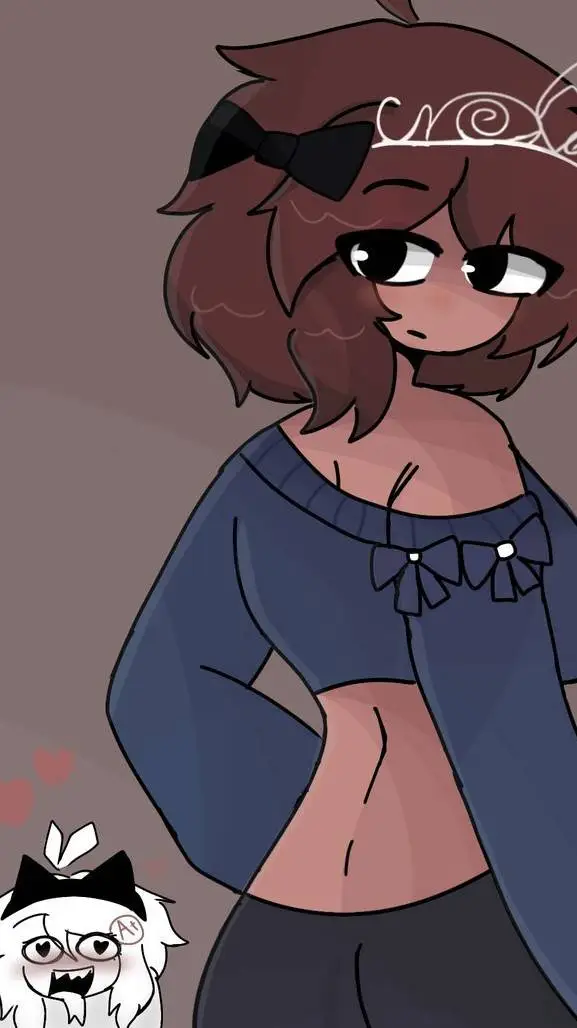 ai character:  ∆lice,but wears.. background