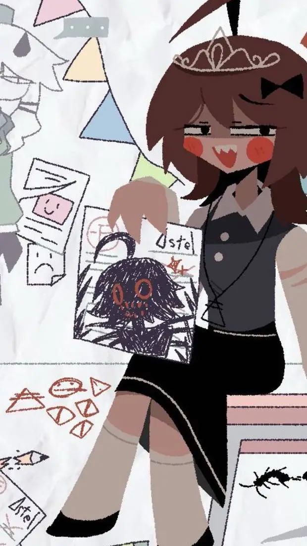 ai character:   Δstel (Astel) background