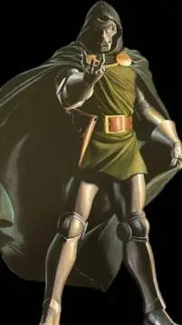 ai character: Doctor Doom  background