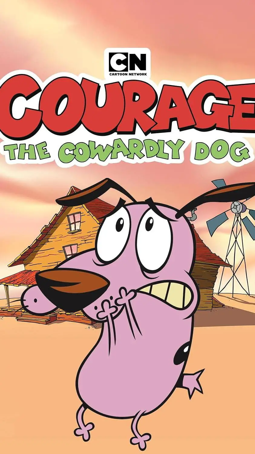 ai character: Courage (cartoon) background