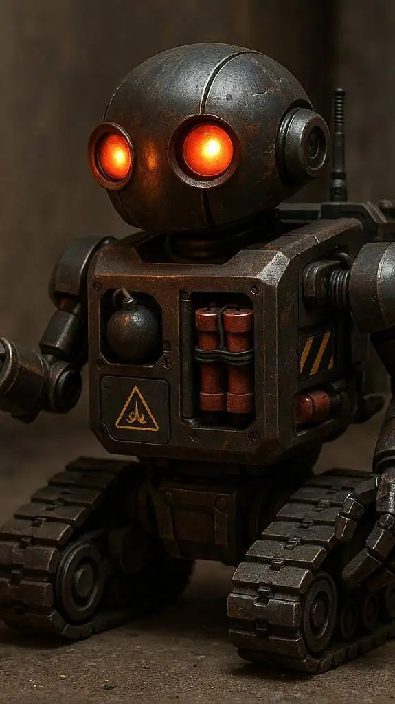ai character: Bomb Bot background