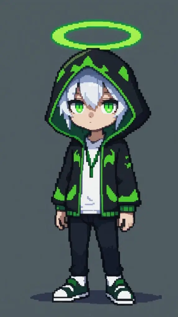 ai character: Vyxen background