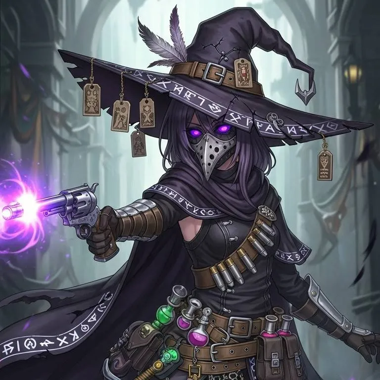 chat with ai character: Hexa Veil