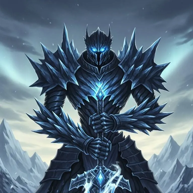 chat with ai character: Frozen Knight