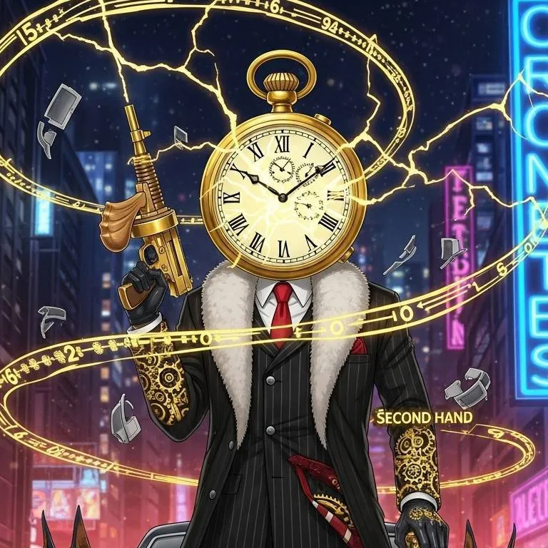 chat with ai character: The Clockwork King
