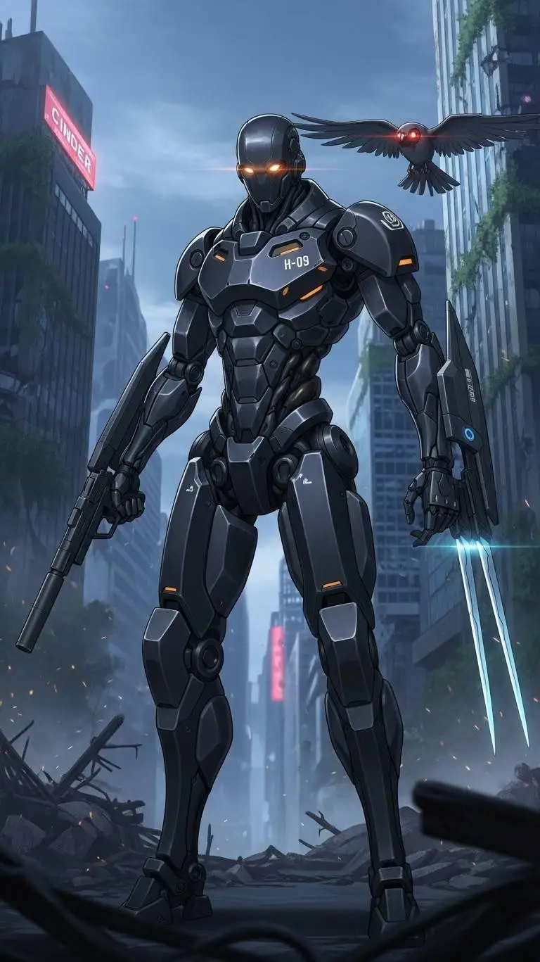 ai character: H-09 background