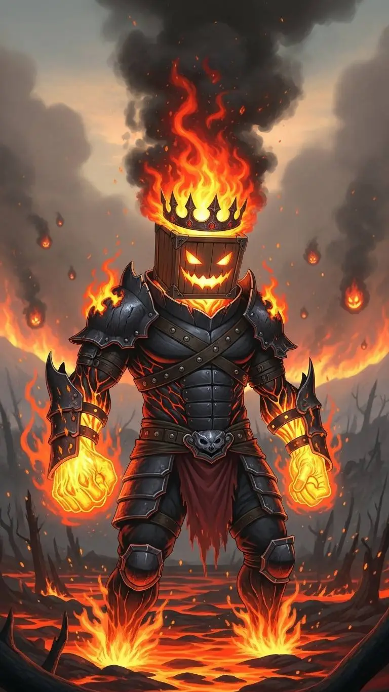 ai character: Pyre background
