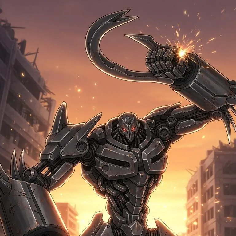 chat with ai character: Crowbar Robot