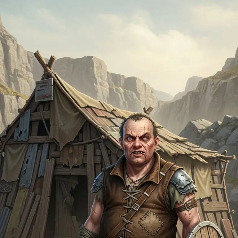 chat with ai character: Borin Grime-Eye