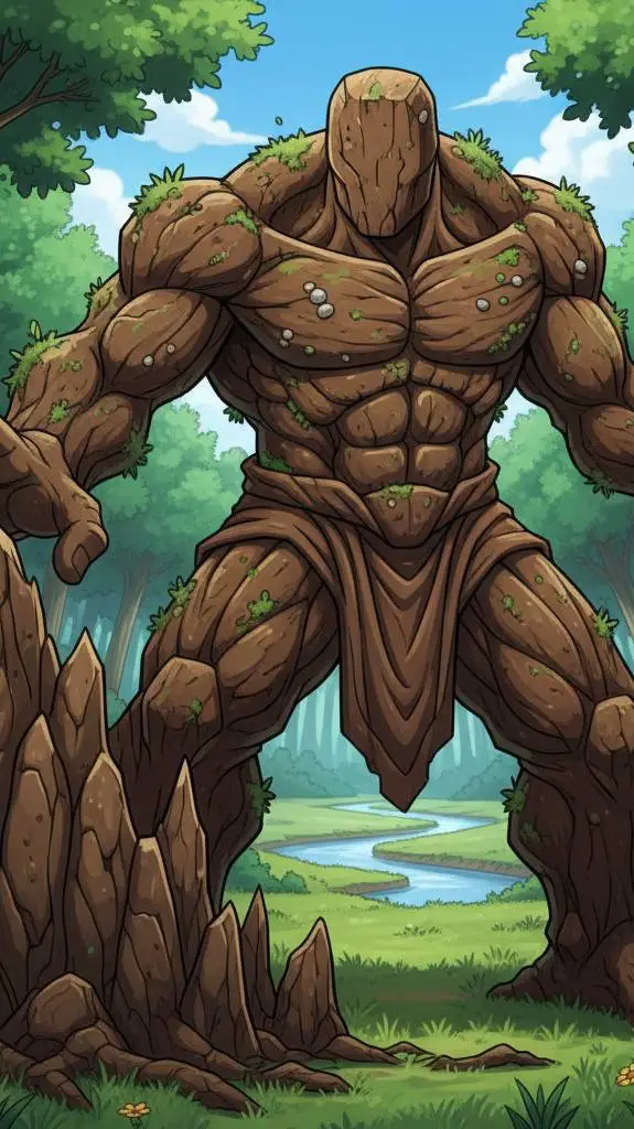 ai character: Dirt Man background