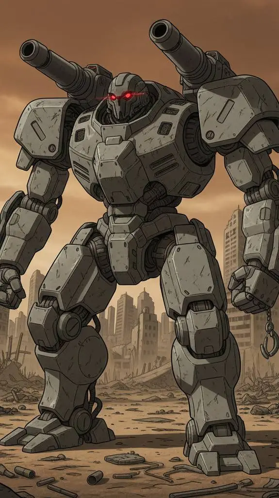 ai character: Titan-X background