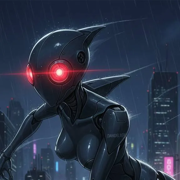 chat with ai character: Dandelion Robot