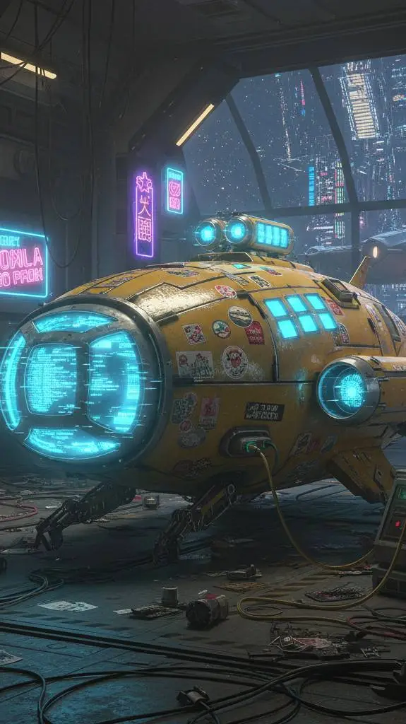 ai character: AX-L background