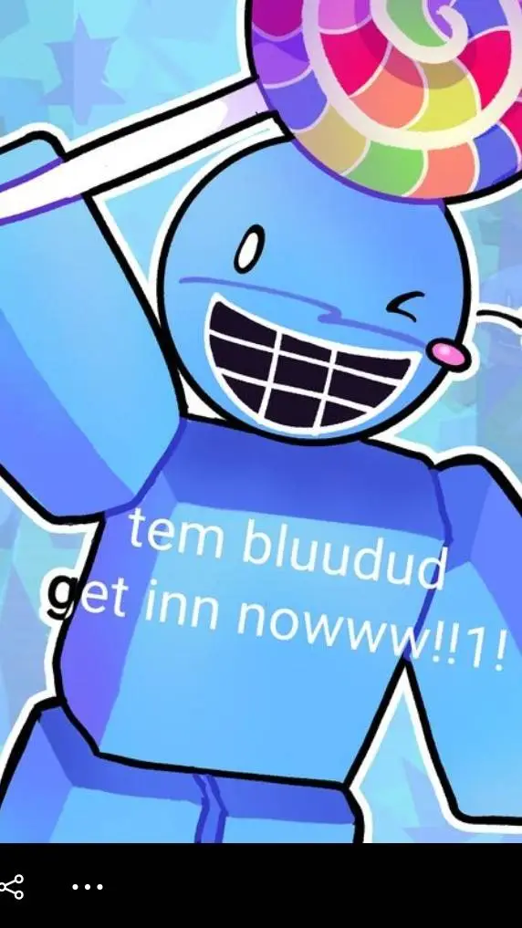 ai character: Bluudud  background