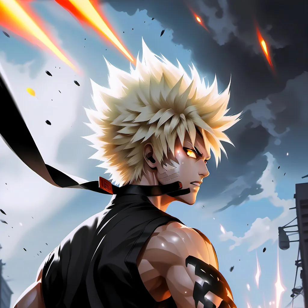 chat with ai character: Bakugo older sib
